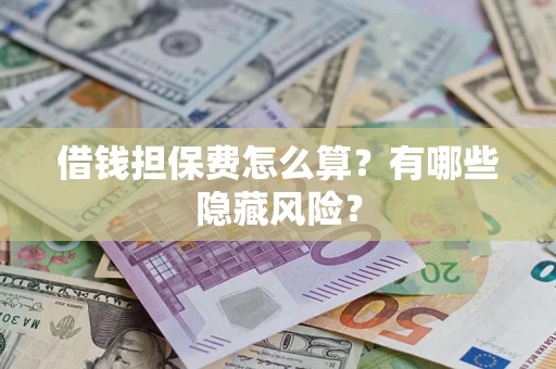 武汉借钱担保费怎么算？有哪些隐藏风险？