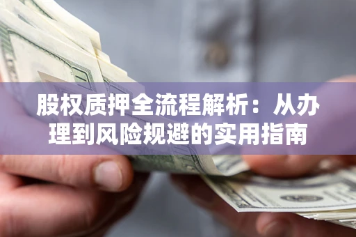 武汉股权质押全流程解析：从办理到风险规避的实用指南