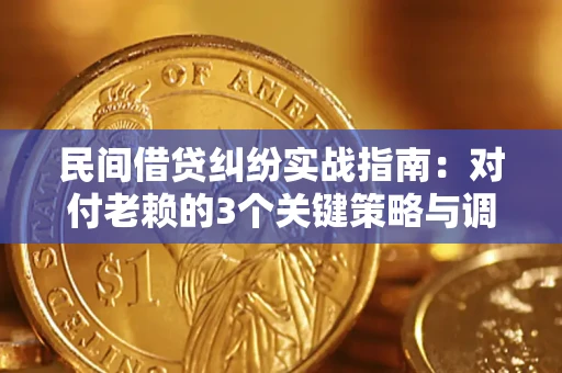 武汉民间借贷纠纷实战指南：对付老赖的3个关键策略与调解盲区解析