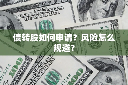 武汉债转股如何申请？风险怎么规避？